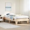 vidaXL Bedframe zonder matras massief grenenhout 75x190 cm