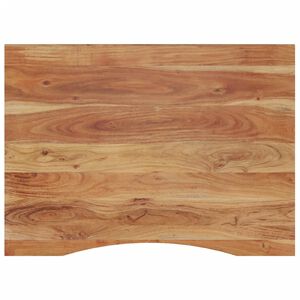 vidaXL Bureaublad rechthoekig 110x80x2,5 cm massief acaciahout