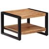 vidaXL Salontafel 60x60x40 cm massief acaciahout