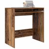 vidaXL Bureau met lade Oud Hout 77.5 x 43 x 79 cm Bewerkt hout