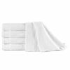 vidaXL Handdoeken 5 st 450 g/m&sup2; 50x100 cm katoen wit