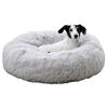 Kerbl Hondenbed Fluffy comfortabel 18 cm lichtgrijs
