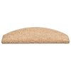 vidaXL Trapmatten 15 st 65x21x4 cm Goud Halfrond Groot