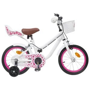 vidaXL Kinderfiets 12 Inch voor 2-4 jaar oud Wit
