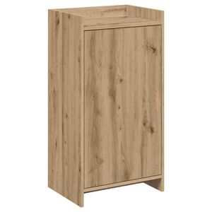 vidaXL Schoenenkast 48 x 36 x 92 cm Bewerkt hout Artisanaal eiken