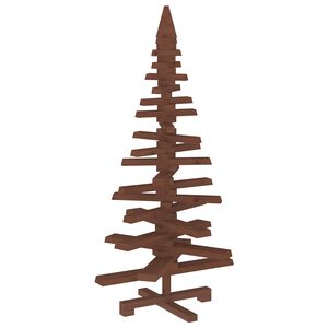 vidaXL Houten kerstboom KOTKA 120 cm Massief grenenhout