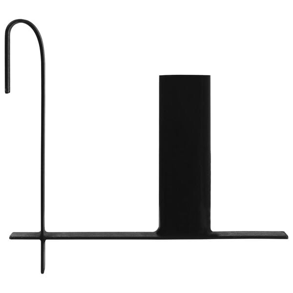 vidaXL Houder voor privacyschermmatten staal