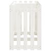 vidaXL Plantenbak verhoogd hekontwerp 150x50x70 cm grenenhout wit
