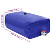 vidaXL Watertank met kraan opvouwbaar 360 L PVC