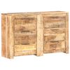 vidaXL Ladekast 118x33x75 cm massief mangohout