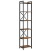 vidaXL Boekenkast Oud hout 40 x 30 x 189,5 cm Bewerkt hout