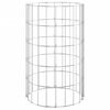 vidaXL Gabion paal rond &Oslash;30x50 cm gegalvaniseerd staal