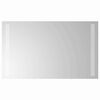 vidaXL LED Badkamer Spiegel Transparant 60 x 30 cm gehard glas