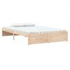 vidaXL Bedframe zonder matras massief hout 120x200 cm