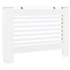vidaXL Radiatorombouwen 2 st 112x19x81,5 cm MDF wit