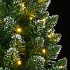 vidaXL Kunstkerstboom smal met 300 LED's 240 cm