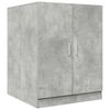 vidaXL Wasmachinekast 70,5x71,5x91,5 cm betongrijs