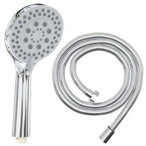 vidaXL Doucheset Chroom 150 cm Roestvrij staal