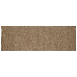vidaXL Vloerkleden Grijs 60 x 250 cm Jute