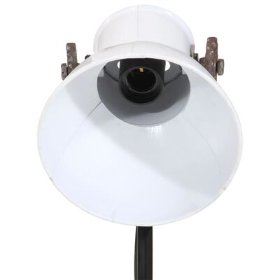 vidaXL Vloerlamp 25 W E27 35x35x65/95 cm wit