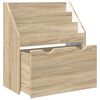 vidaXL Kinderen Boekenkast Sonoma Eiken 60 x 29,5 x 69 cm Bewerkt hout
