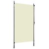 vidaXL Rolgordijn voor buiten 120x270 cm cr&egrave;me