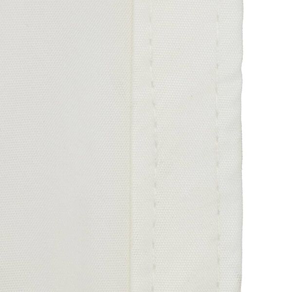 Livin'outdoor Schaduwdoek Como vierkant 5x5 m polyester wit