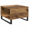 vidaXL Salontafel met lade Oud Hout 55 x 55 x 36,5 cm Bewerkt hout