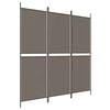 vidaXL Kamerscherm met 3 panelen 150x220 cm stof antracietkleurig