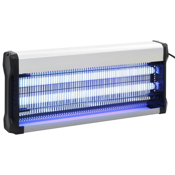 vidaXL Vliegendoder 40 W aluminium ABS zwart