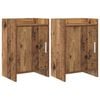 vidaXL Nachtkastjes 2 st Oud hout 40 x 30 x 60 cm Bewerkt hout