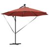 vidaXL Cantilever Banana Parasol Terracotta 294 x 294 x 248 cm