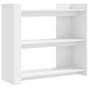 vidaXL Wandtafel 100x35x90 cm bewerkt hout wit