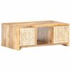 vidaXL Salontafel 90x50x35 cm massief mangohout