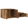 vidaXL Opbergkast 2 pcs Oudhout 103 x 41 x 40 cm Bewerkt hout