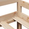 vidaXL Slaapbank met lades 90x190 cm massief grenenhout