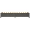vidaXL Bedframe zonder matras 80x200 cm fluweel donkergrijs