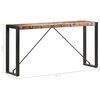 vidaXL Wandtafel 150x35x76 cm massief gerecycled hout