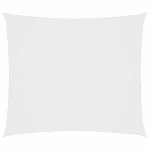 vidaXL Zonnescherm rechthoekig 2x2,5 m oxford stof wit
