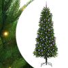 vidaXL Kerstboom met 300 LED met standaard Groen 240 cm PE