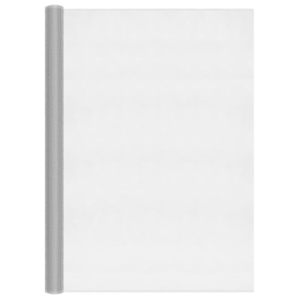 vidaXL Gaas 112x500 cm aluminium zilverkleurig