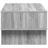 vidaXL Salontafel Grijs Sonoma 80 x 46 x 35 cm Bewerkt hout