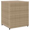 vidaXL Tuinkast 55x59x69 cm poly rattan beige