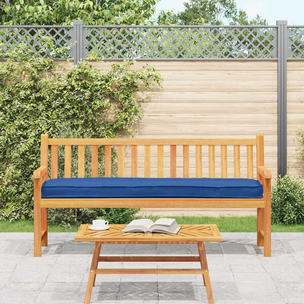 vidaXL Pallet Kussen Set 2 pcs Koninklijk Blauw 200 x 40 x 8 cm