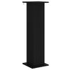 vidaXL Plantenstandaard Zwart 30,5 x 30 x 100,5 cm Bewerkt hout