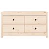 vidaXL Dressoir 100x40x54 cm massief grenenhout