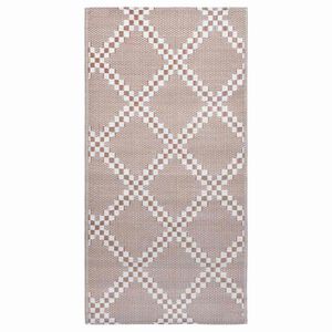 vidaXL Buitenkleed ARAKIL 160x230 cm PP bruin