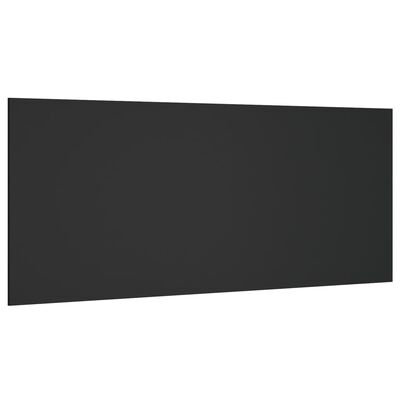 vidaXL Hoofdbord 200x1,5x80 cm bewerkt hout zwart