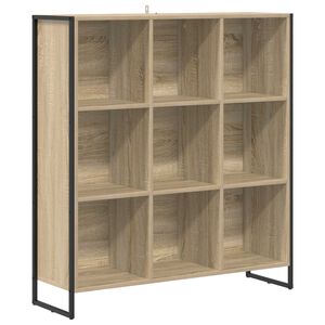 vidaXL Boekenkast Sonoma 99,5 x 30 x 108,5 cm Bewerkt hout