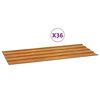 vidaXL Dakpanelen 36 st 100x44 cm cortenstaal roestig